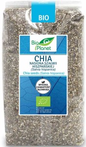 Chia nasiona szałwii hiszpańskiej BIO 1 kg od BIO PLANET