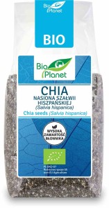Chia nasiona szałwii hiszpańskiej BIO 200 g od BIO PLANET