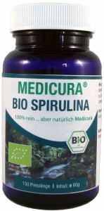 Spirulina (glony) BIO 150 pastylek 60 g od MEDICURA