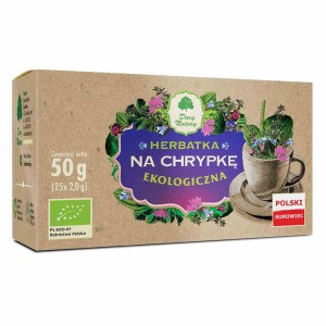 Herbatka na chrypkę BIO (25 x 2 g) 50 g od DARY NATURY