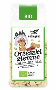 Orzeszki ziemne prażone bez soli BIO 150 g od BIO PLANET
