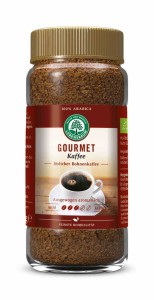 Kawa rozpuszczalna liofilizowana arabica gourmet 100 % BIO 100 g od LEBENSBAUM