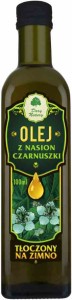 Olej z nasion czarnuszki tłoczony na zimno BIO 100 ml od DARY NATURY