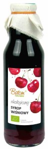 Syrop wiśniowy BIO 750 ml od BATOM