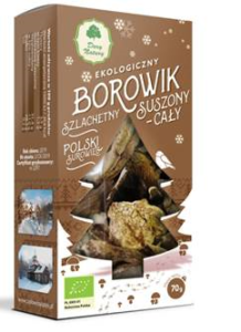 Borowik szlachetny suszony cały BIO 70 g od DARY NATURY