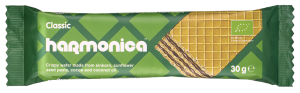 Wafelek z kremem mleczno kakaowym BIO 30 g od HARMONICA