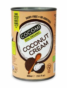 Zagęszczony produkt kokosowy bez gumy guar bez dodatku cukrów BIO 400 ml (puszka) od COCOMI