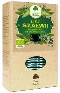 Herbatka liść szałwii BIO (25 x 1,5 g) 37,5 g od DARY NATURY