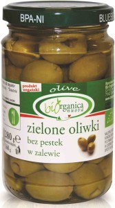Oliwki zielone bez pestek w zalewie BIO 280 g (160 g) (słoik) od BIO ORGANICA ITALIA