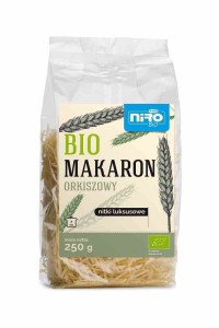 Makaron (orkiszowy) nitki luksusowe BIO 250 g od NIRO