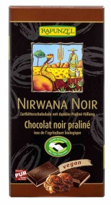 Czekolada gorzka z nadzieniem truflowym nirwana BIO 100 g od RAPUNZEL