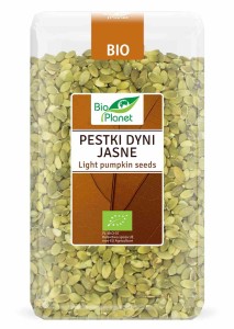 Pestki dyni jasne BIO 1 kg od BIO PLANET