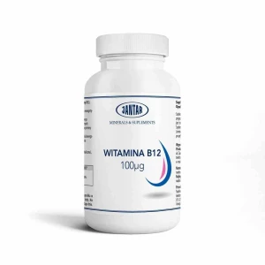 Witamina B12 60 kapsułek (100 mcg) - JANTAR