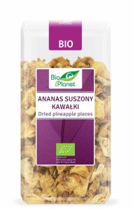 Ananas suszony kawałki BIO 100 g od BIO PLANET