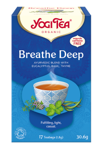 Herbatka głęboki oddech (breathe deep) BIO (17 x 1,8 g) 30,6 g od YOGI TEA