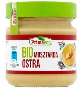 Musztarda ostra BIO 170 g od PRIMAECO