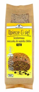 Mieszanka do wypieku chleba bezglutenowa (keto) 500 g od PIĘĆ PRZEMIAN