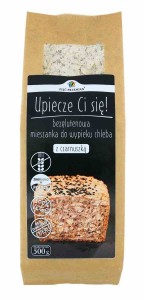 Mieszanka do wypieku chleba z czarnuszką bezglutenowa 500 g od PIĘĆ PRZEMIAN