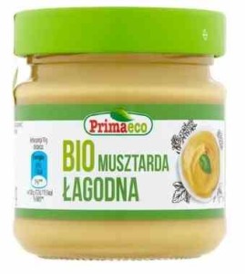 Musztarda łagodna BIO 170 g od PRIMAECO