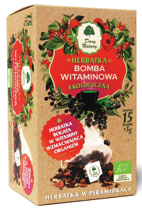 Herbatka bomba witaminowa piramidki BIO (15 x 3 g) 45 g od DARY NATURY