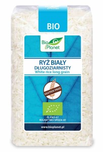 Ryż biały długoziarnisty bezglutenowy BIO 500 g od BIO PLANET