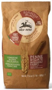 Makaron (orkiszowy razowy) penne BIO 500 g od ALCE NERO
