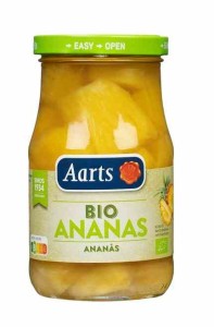 Ananas kawałki w lekkim syropie BIO 350 g (190 g) od AARTS