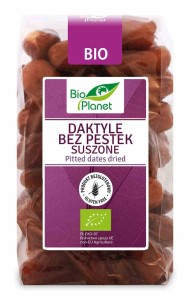 Daktyle bez pestek suszone bezglutenowe BIO 400 g od BIO PLANET