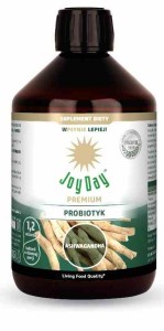 Suplement diety proBIOtyk z ashwagandhą bezglutenowy BIO 500 ml od JOY DAY