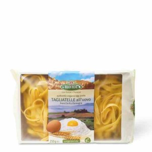 Makaron (semolinowy jajeczny) tagliatelle BIO 250 g od LA BIO IDEA