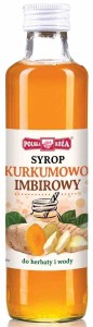Syrop kurkumowo imbirowy 250 ml od Polska RӯA