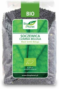Soczewica czarna beluga BIO 400 g od BIO PLANET
