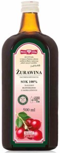 Sok z żurawiny NFC 500 ml od POLSKA RÓŻA