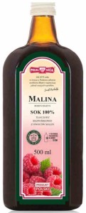 Sok z malin NFC 500 ml od POLSKA RÓŻA