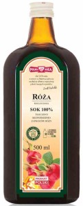 Sok z róży NFC 500 ml od POLSKA RÓŻA