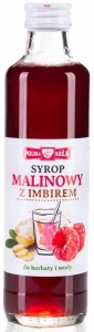 Syrop malinowy z imbirem 250 ml od Polska RӯA