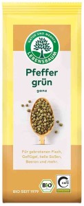 Pieprz zielony ziarnisty BIO 35 g - LEBENSBAUM