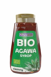 Syrop z agawy ciemny BIO 245 g od NATURAVENA