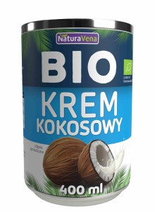 Krem kokosowy 17 % BIO 400 ml od NATURAVENA