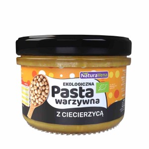 Pasta warzywna z ciecierzycy BIO 185 g od NATURAVENA