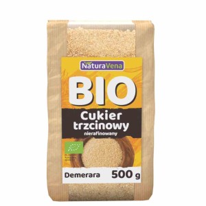 Cukier trzcinowy BIO 500 g od NATURAVENA