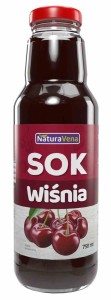 Sok z wiśni 750 ml od NATURAVENA