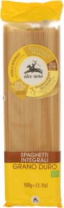 Makaron (semolinowy razowy) spaghetti BIO 500 g od ALCE NERO