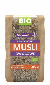 Musli owocowe BIO 300 g od NATURAVENA