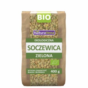 Soczewica zielona BIO 400 g od NATURAVENA