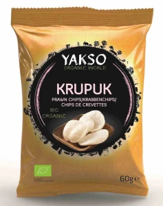 Prażynki warzywne (vegan krupuk) BIO 60 g - YAKSO