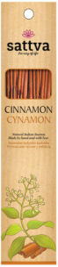 Kadzidło indyjskie cynamon (15 szt.) 30 g od SATTVA