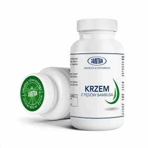 Krzem organiczny z pędów bambusa 90 kapsułek - JANTAR