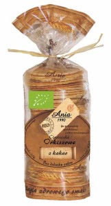 Ciastka orkiszowe z kakao bez dodatku cukrów BIO 120 g od BIO ANIA