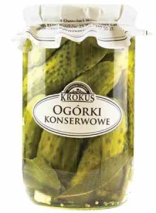 Ogórki konserwowe 650 g (320 g) od KROKUS